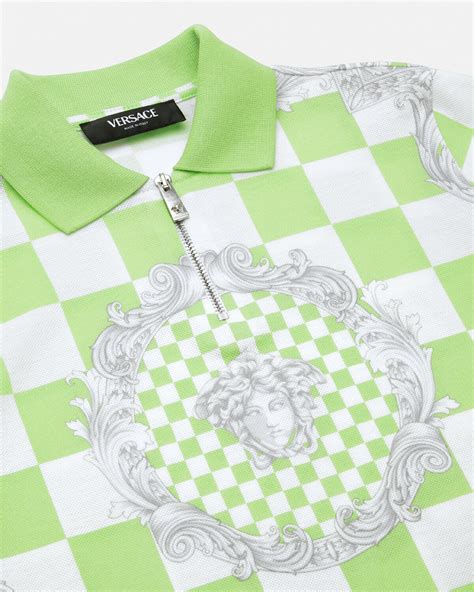 versace poloshirt medusa|Versace Medusa contrasto shirts.